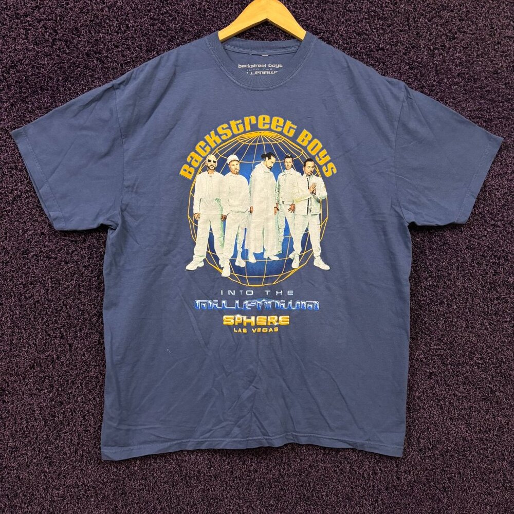 Backstreet Boys Into the Millennium Sphere Show T-Shirt 2XL